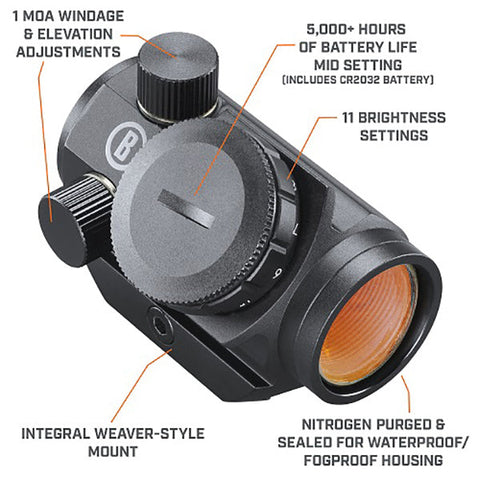 Bushnell AR Optics TRS-25 HiRise Red Dot Sight