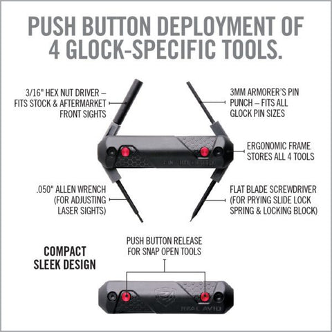 Real Avid 4-in-1 Tool for Glock
